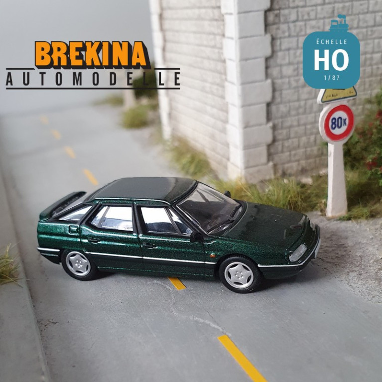 Citroën XM vert foncé métallisé HO Brekina 3033 - Maketis Citroën XM vert foncé métallisé HO Brekina 3033 - Maketis