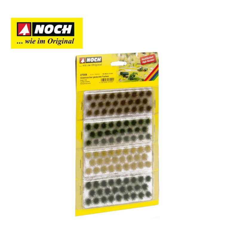 Touffes d'herbes 6mm "couleurs neutres" Noch 07009 - MAKETIS Touffes d'herbes 6mm "couleurs neutres" Noch 07009 - MAKETIS