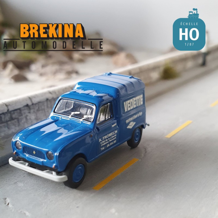 Renault 4 fourgonnette Vedette HO Brekina 2425 - Maketis