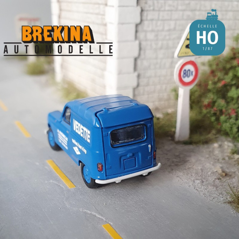 Renault 4 fourgonnette Vedette HO Brekina 2425 - Maketis Renault 4 fourgonnette Vedette HO Brekina 2425 - Maketis