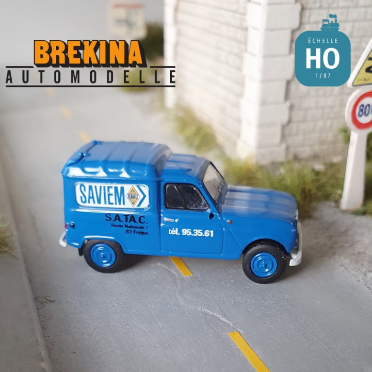 Renault 4 fourgonnette Saviem HO Brekina 2457 - Maketis Renault 4 fourgonnette Saviem HO Brekina 2457 - Maketis