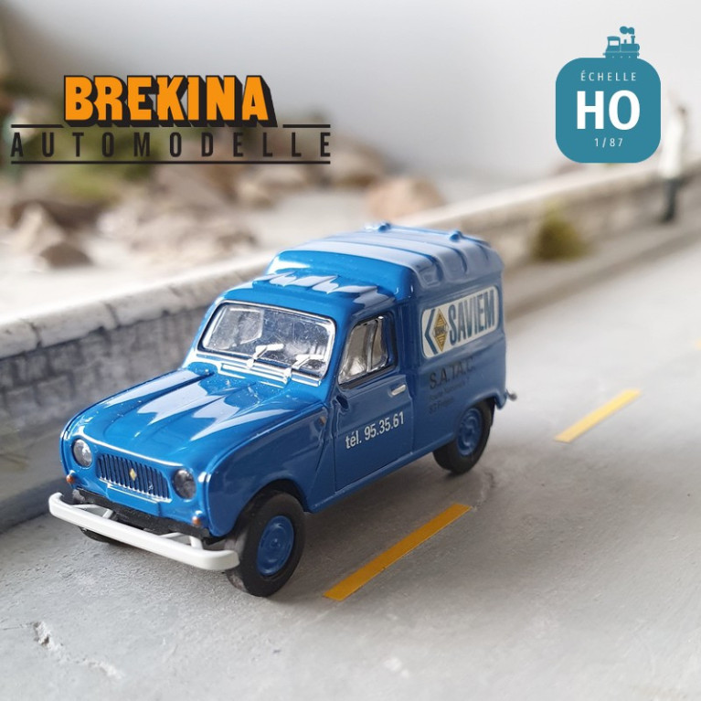 Renault 4 fourgonnette Saviem HO Brekina 2457 - Maketis Renault 4 fourgonnette Saviem HO Brekina 2457 - Maketis