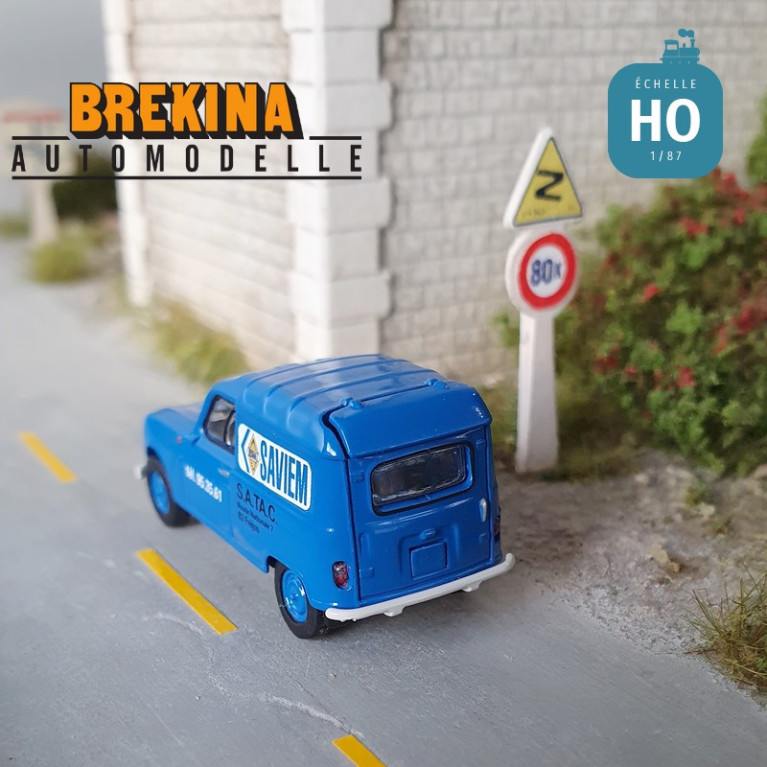 Renault 4 fourgonnette Saviem HO Brekina 2457 - Maketis Renault 4 fourgonnette Saviem HO Brekina 2457 - Maketis