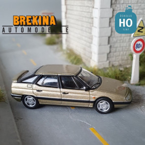 Citroën XM beige métallisé HO Brekina 3030 - Maketis
