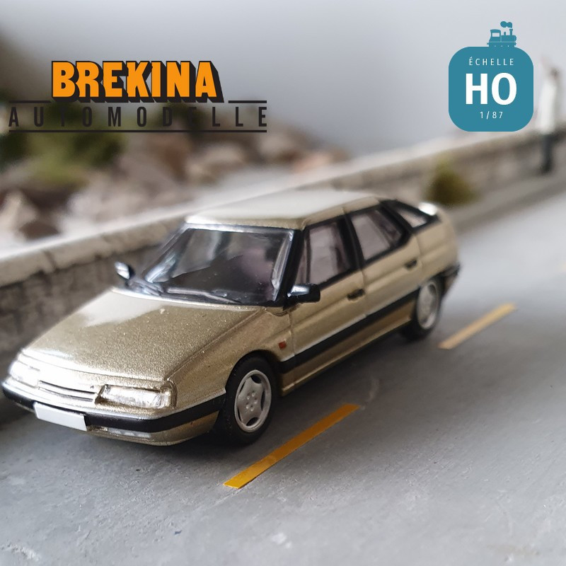 Citroën XM beige métallisé HO Brekina 3030 - Maketis