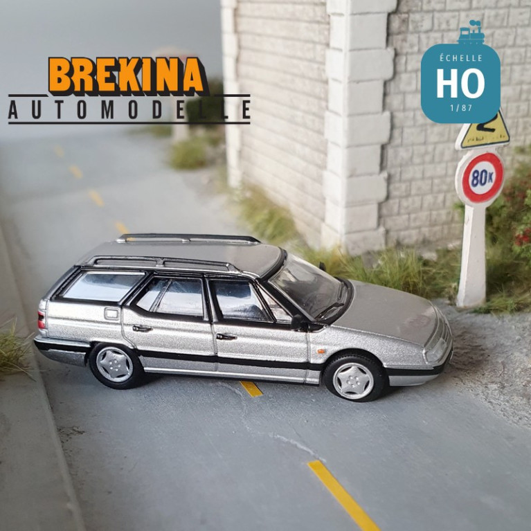 Citroën XM break gris argent métallisé HO Brekina 3041 - Maketis Citroën XM break gris argent métallisé HO Brekina 3041 - Maketis