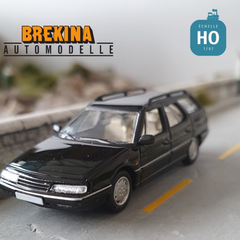 Citroën XM break noir métallisé HO Brekina 3043 - Maketis