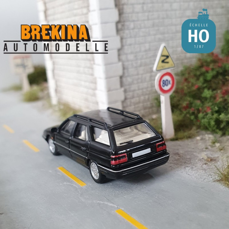 Citroën XM break noir métallisé HO Brekina 3043 - Maketis