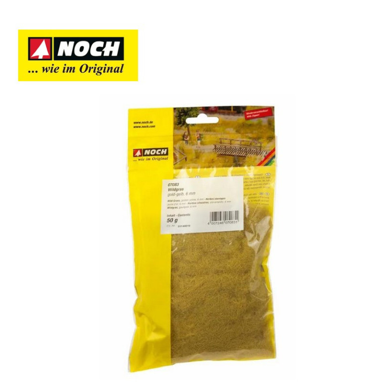 Herbes sauvages, jaune d'or, 6 mm Noch 07083 - Maketis Herbes sauvages, jaune d'or, 6 mm Noch 07083 - Maketis