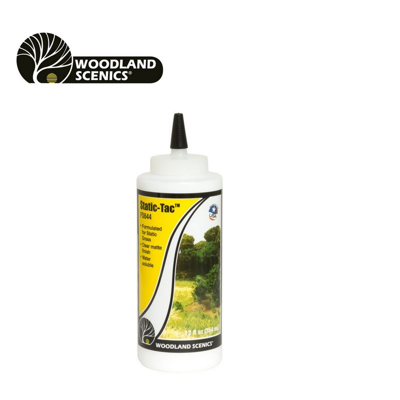 Colle pour flocage herbes statiques Woodland Scenics FS644 - Maketis