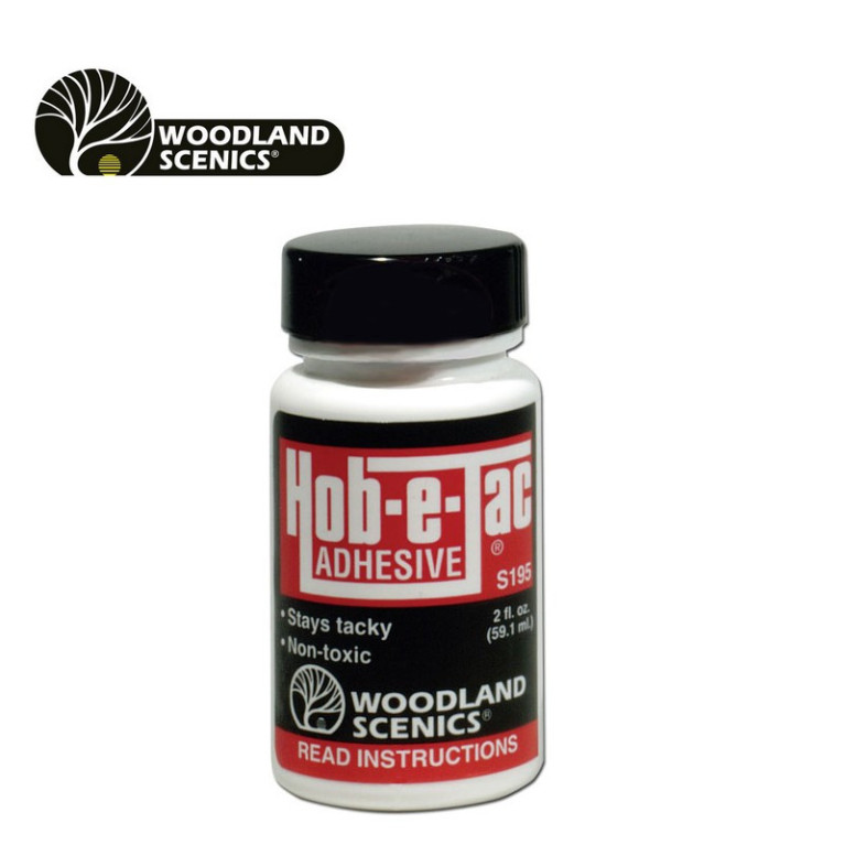 Colle flocage arbres Hob-e-tac Woodland Scenics S195 - Maketis Colle flocage arbres Hob-e-tac Woodland Scenics S195 - Maketis