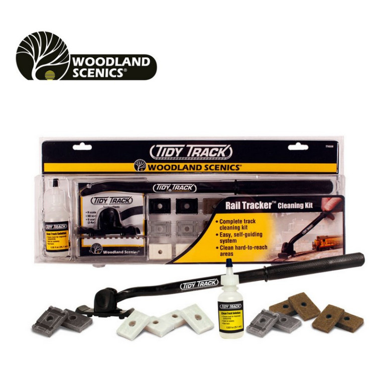 Set de nettoyage de voie Woodland Scenics TT4550 - Maketis Set de nettoyage de voie Woodland Scenics TT4550 - Maketis