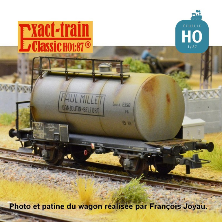 Wagon citerne SNCF 30m3 Uedinger Millet Ep III HO Exact-Train EX20621- Maketis Wagon citerne SNCF 30m3 Uedinger Millet Ep III HO Exact-Train EX20621- Maketis