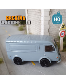 Camionnette Renault 1000 kg 1950 gris HO Brekina 3781 - Maketis