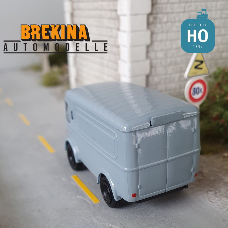 Camionnette Renault 1000 kg 1950 gris HO Brekina 3781 - Maketis