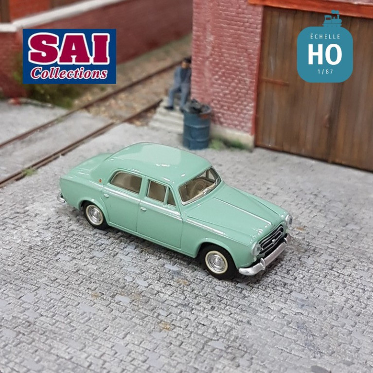 Peugeot 403 berline verte HO SAI 6205 - Maketis