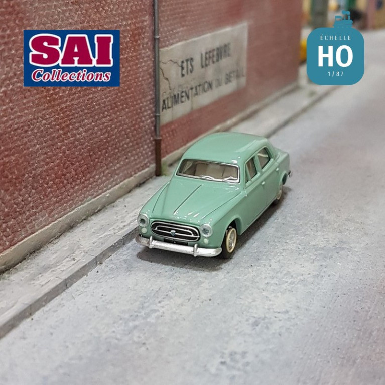 Peugeot 403 berline verte HO SAI 6205 - Maketis