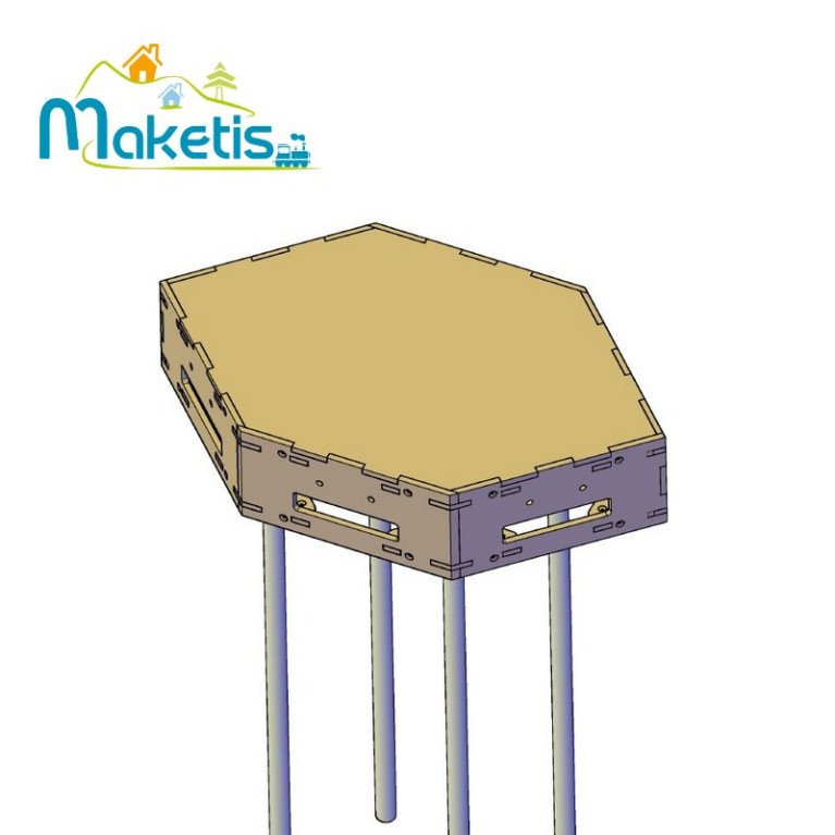 Easy Module Maketis hexagonal 29,5 cm MOD59000  - Maketis