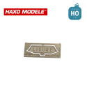 Plaque frontale LIGURE moderne (année 70) HO Haxo Modèle HM44168 - Maketis