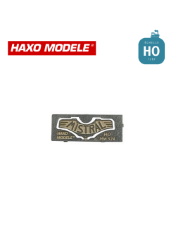 Plaque frontale MISTRAL ancienne HO Haxo Modèle HM44157  - Maketis