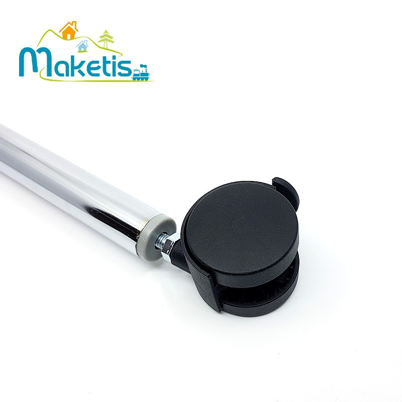 Roulettes avec frein 4 pcs pour Easy Module Maketis MOD95300  - Maketis