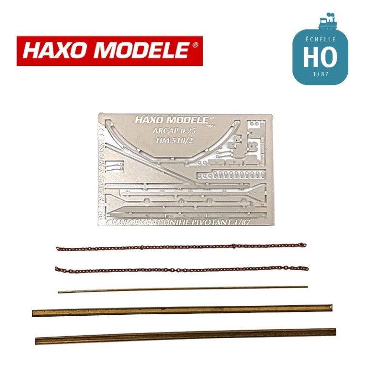 Gabarit de chargement unifié pivotant HO Haxo Modèle HM45016  - Maketis