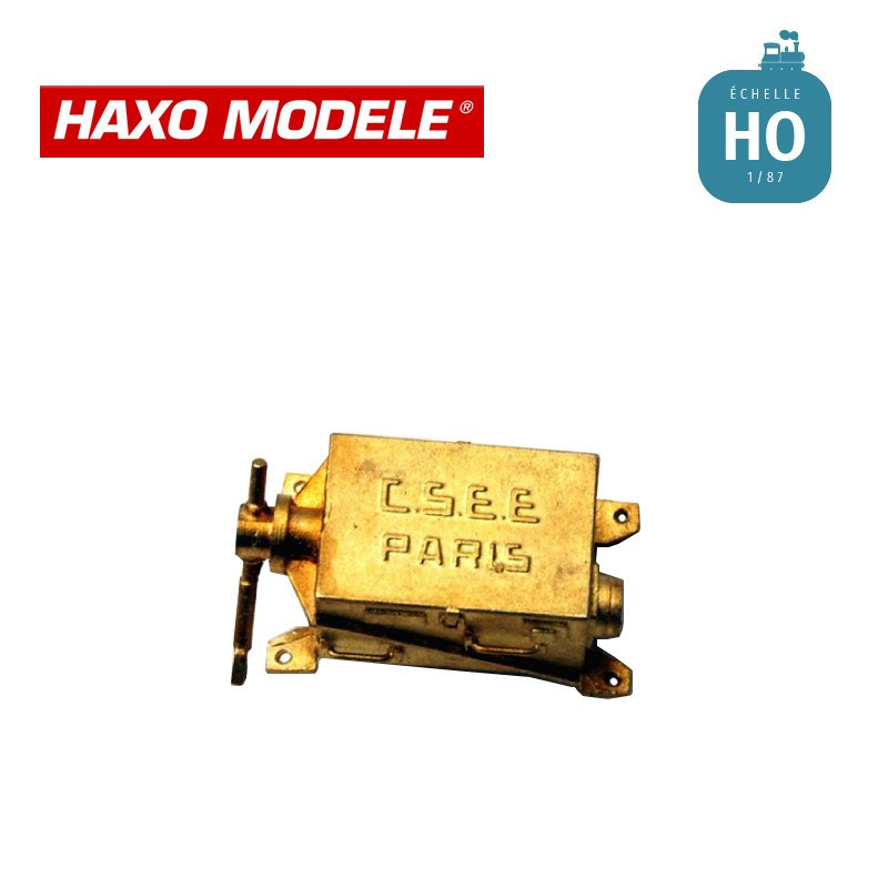 Moteur d'aiguillage électrique CSEE (factice) HO Haxo Modèle HM45051 - Maketis