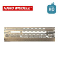 Crocodile ondulé asymétrique HO Haxo Modèle HM45061 - Maketis
