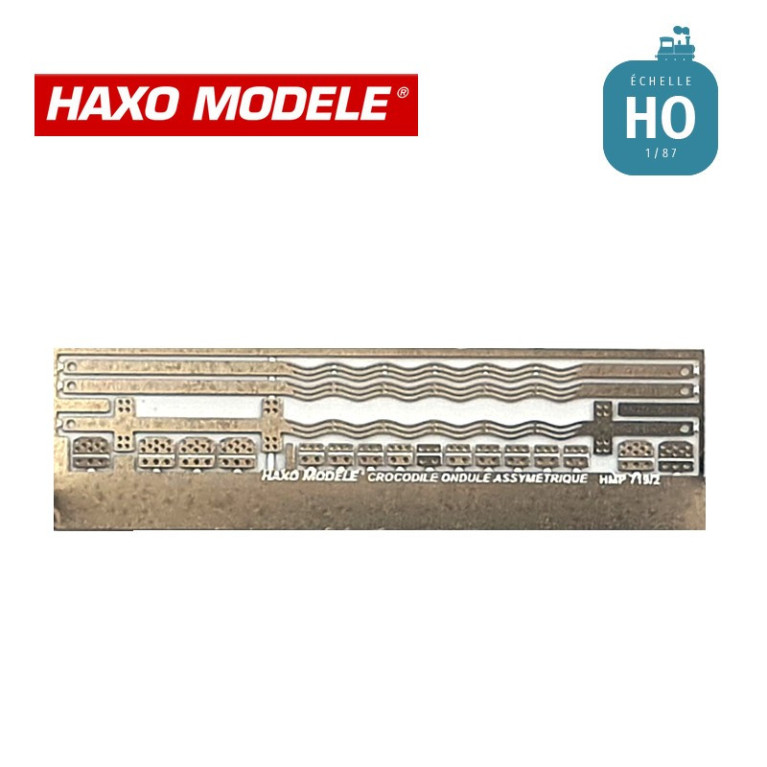 Crocodile ondulé asymétrique HO Haxo Modèle HM45061  - Maketis