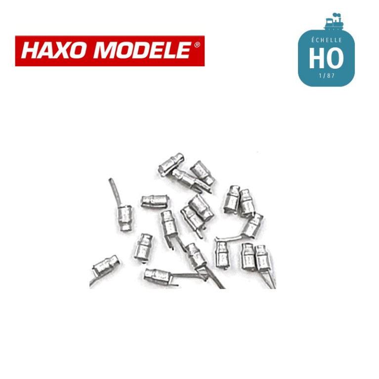 Pot à lait 20 pcs HO Haxo Modèle HM47024 (Fin de série)  - Maketis