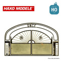 Porte de dépôt ou autre installation SNCF ajourée HO Haxo Modèle HM49002 - Maketis