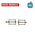 Sabot de frein wagon 4 paires HO Haxo Modèle HM84001 - Maketis