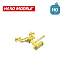 Cylindre de frein (année 50) avec timonerie HO Haxo Modèle HM84002 - Maketis