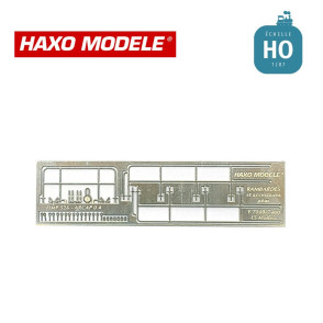 Set de détaillage et rambardes locotracteur Y 7100/7400 LS Models HO Haxo Modèle HM44122  - Maketis