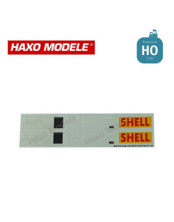 Déco citerne "SHELL" wagon SNCF Ep III HO Haxo Modèle HM44059  - Maketis