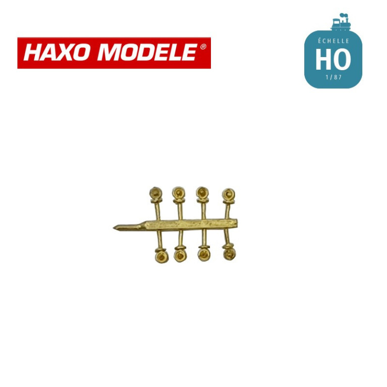 Aérateur Torpédo 8 pcs HO Haxo Modèle HM84050  - Maketis