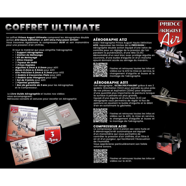Coffret Ultimate Prince August AX20 Coffret Ultimate Prince August AX20