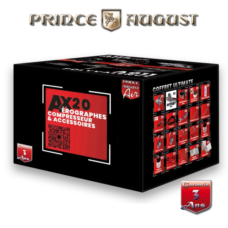 Coffret Ultimate Prince August AX20 Coffret Ultimate Prince August AX20