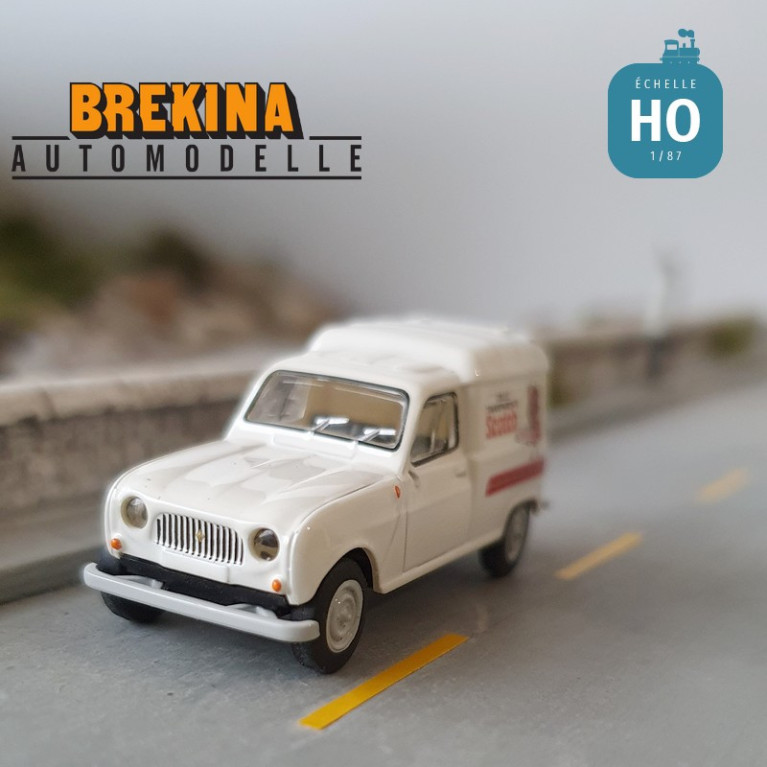 Renault 4L fourgonnette 1961 Scotch HO Brekina 2454 - Maketis Renault 4L fourgonnette 1961 Scotch HO Brekina 2454 - Maketis