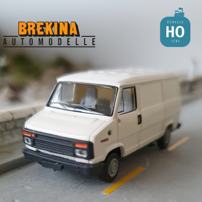 Citroën C25 tôlé 1982 blanc HO Brekina 3080 - Maketis Citroën C25 tôlé 1982 blanc HO Brekina 3080 - Maketis