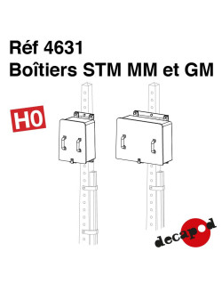 Boitiers STM MM et GM HO Decapod 4631