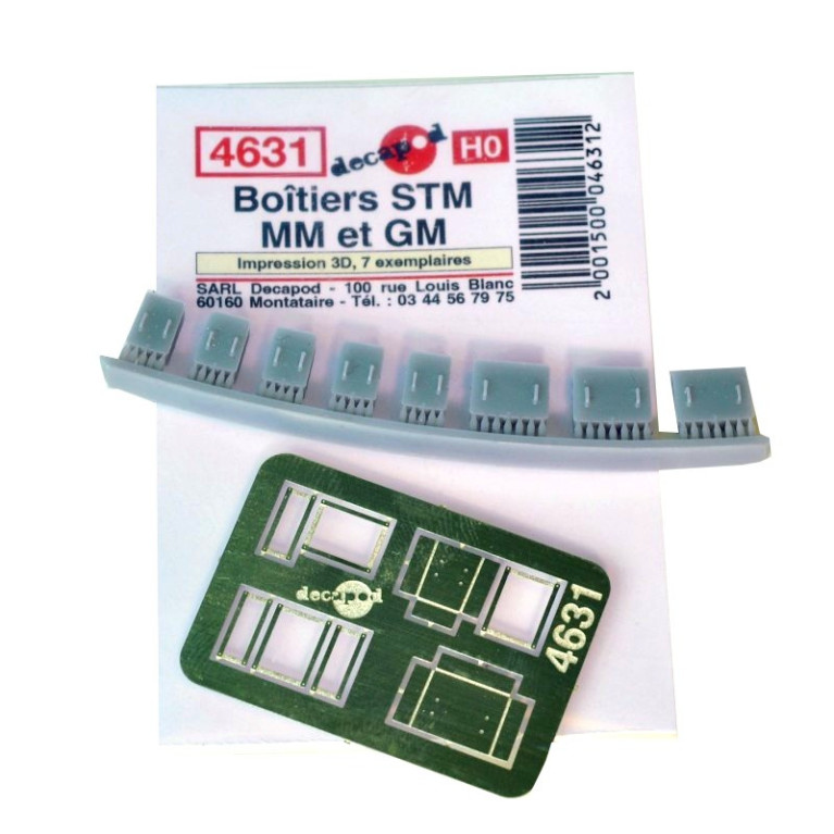 STM MM and LM boxes H0 Decapod 4631 - Maketis STM MM and LM boxes H0 Decapod 4631 - Maketis