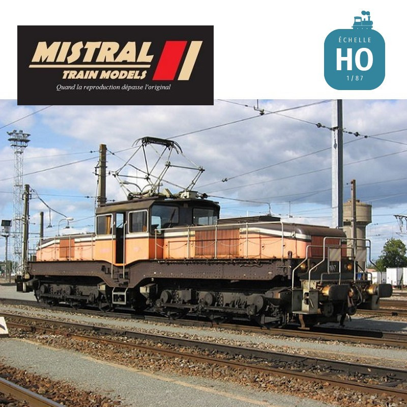 Locomotive CC 1112 Arzens Villeneuve St Georges Ep VIa HO Digital Son Mistral Train 22-03-G006- Maketis