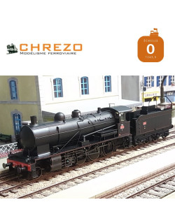 Locomotive 140 C 70 région Est livrée noire intégrale SNCF Ep III Analogique O Chrezo 140-01-Maketis