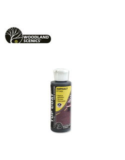 Peinture acrylique Asphalte 118 ml Woodland Scenics WST1453 - Maketis