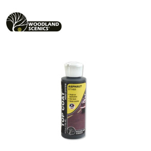 Peinture acrylique Asphalte 118 ml Woodland Scenics WST1453 - Maketis