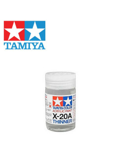 Diluant pot de 40ml-TAMIYA X20A-Maketis