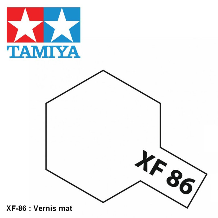 Vernis MAT  10ml TAMIYA XF86 81786 -Maketis
