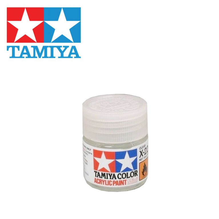 Vernis transparent brillant X-22 10ml Tamiya 81522-Maketis