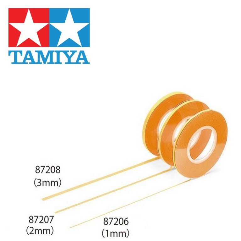 Ruban de masquage 3 mm x 18 m TAMIYA 87208